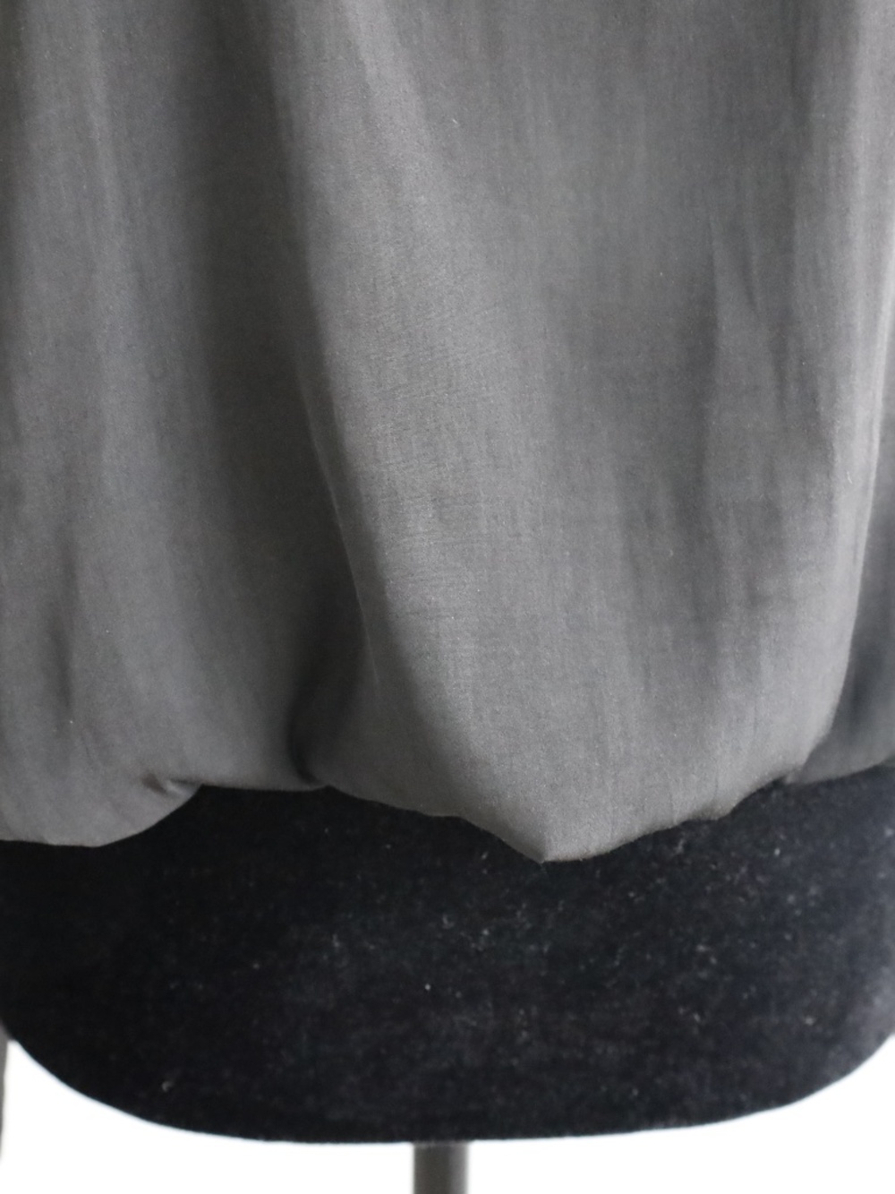 Lola & Sophie Black Silky Long Sleeve Blouse Bubble Hem Top - Picture 5 of 7